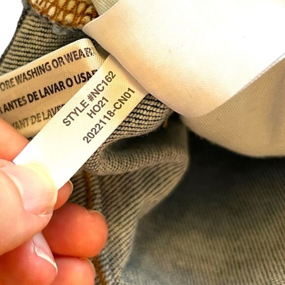 Madewell The Perfect Vintage Jean Melgrove Wash Blue Straight Women's Size 26 - Picture 8 of 10